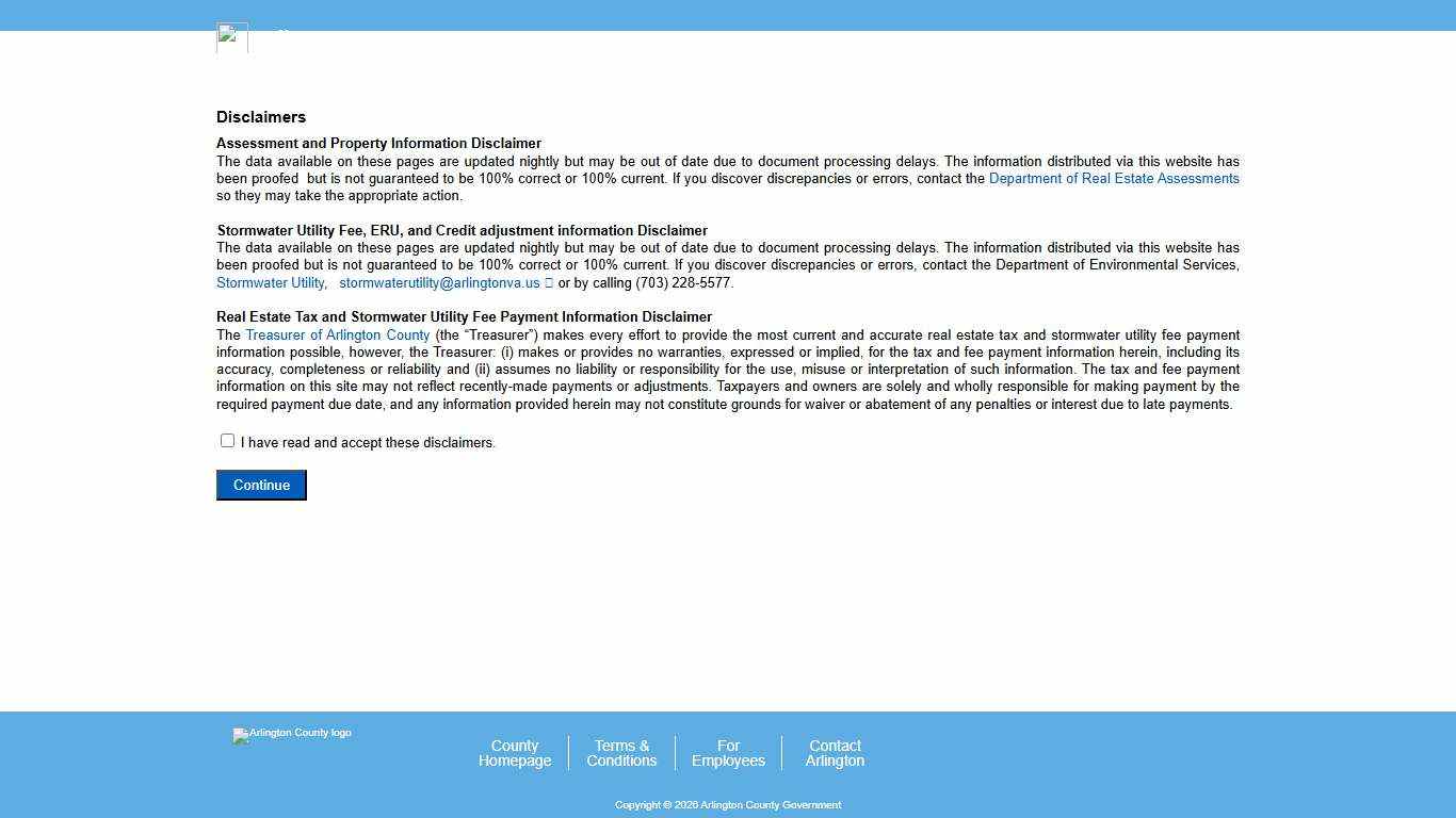 Arlington Property Search